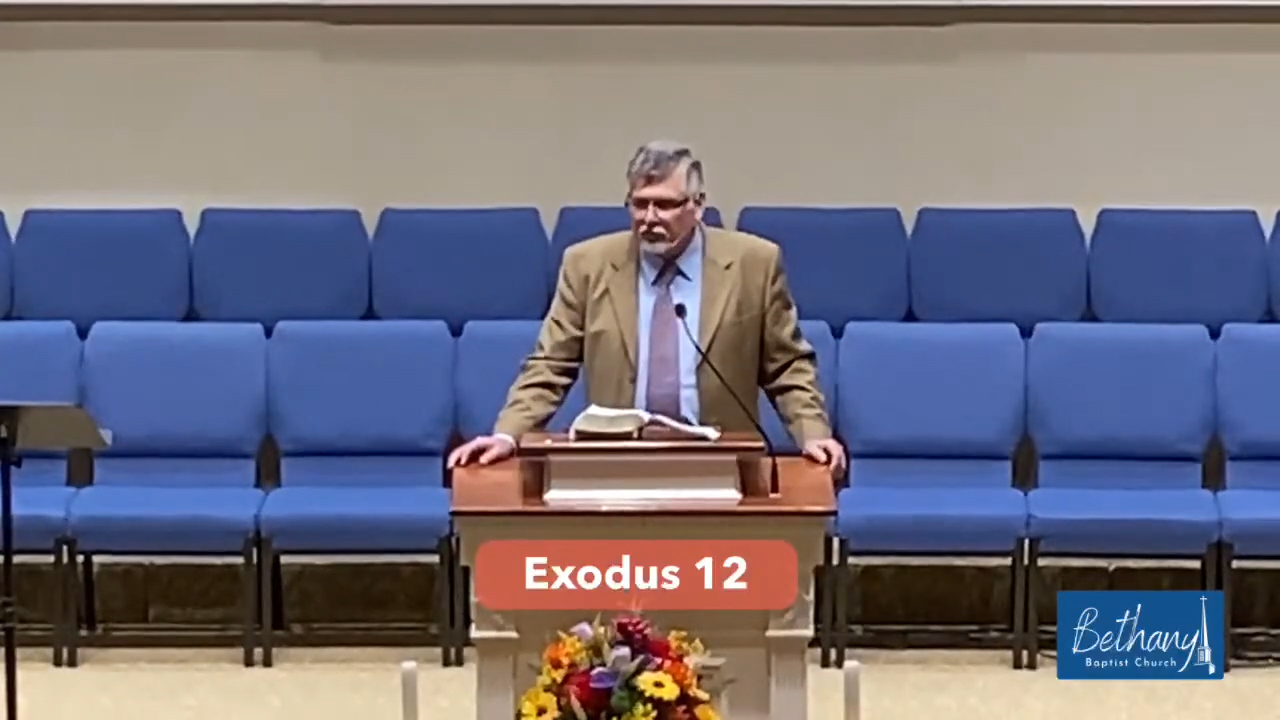 Pastor delivering a sermon